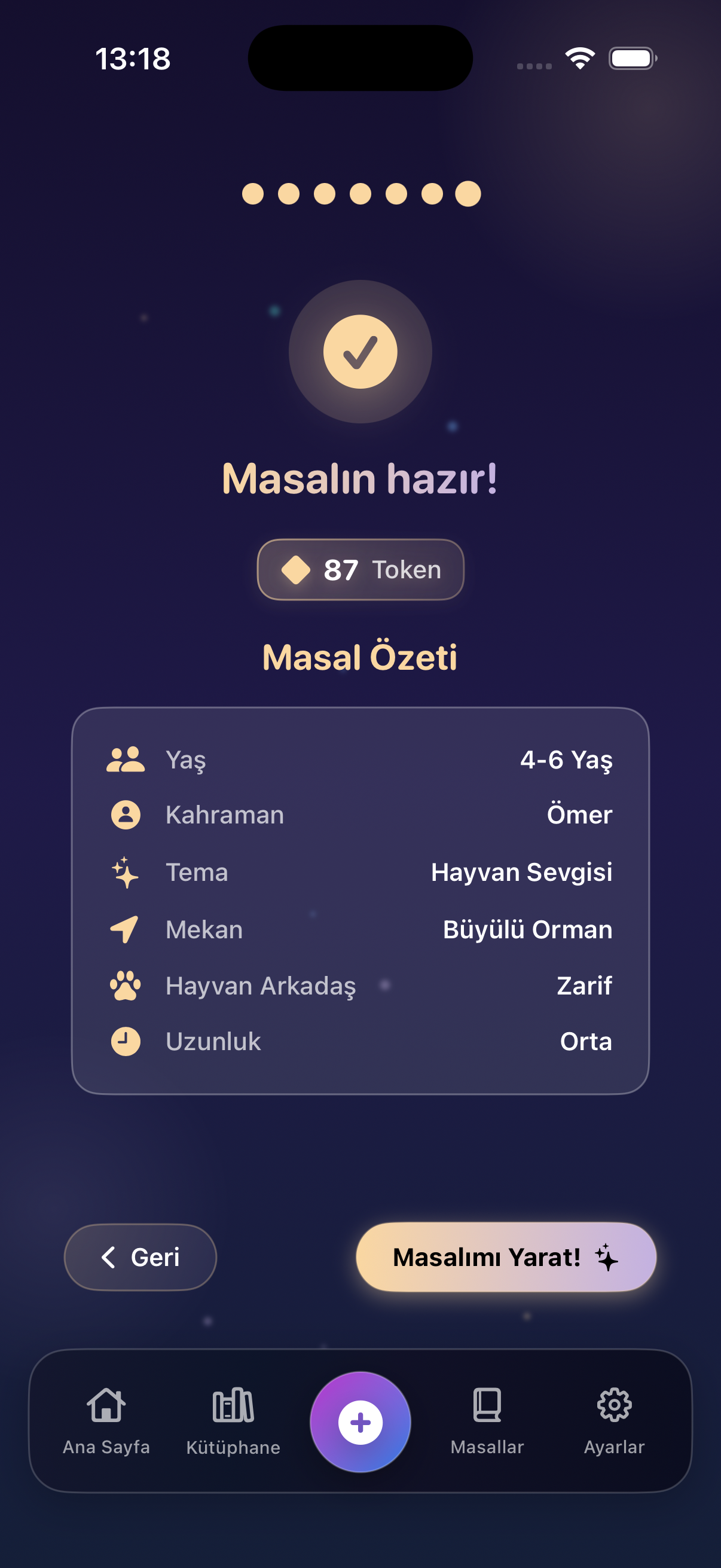 Masal Özeti